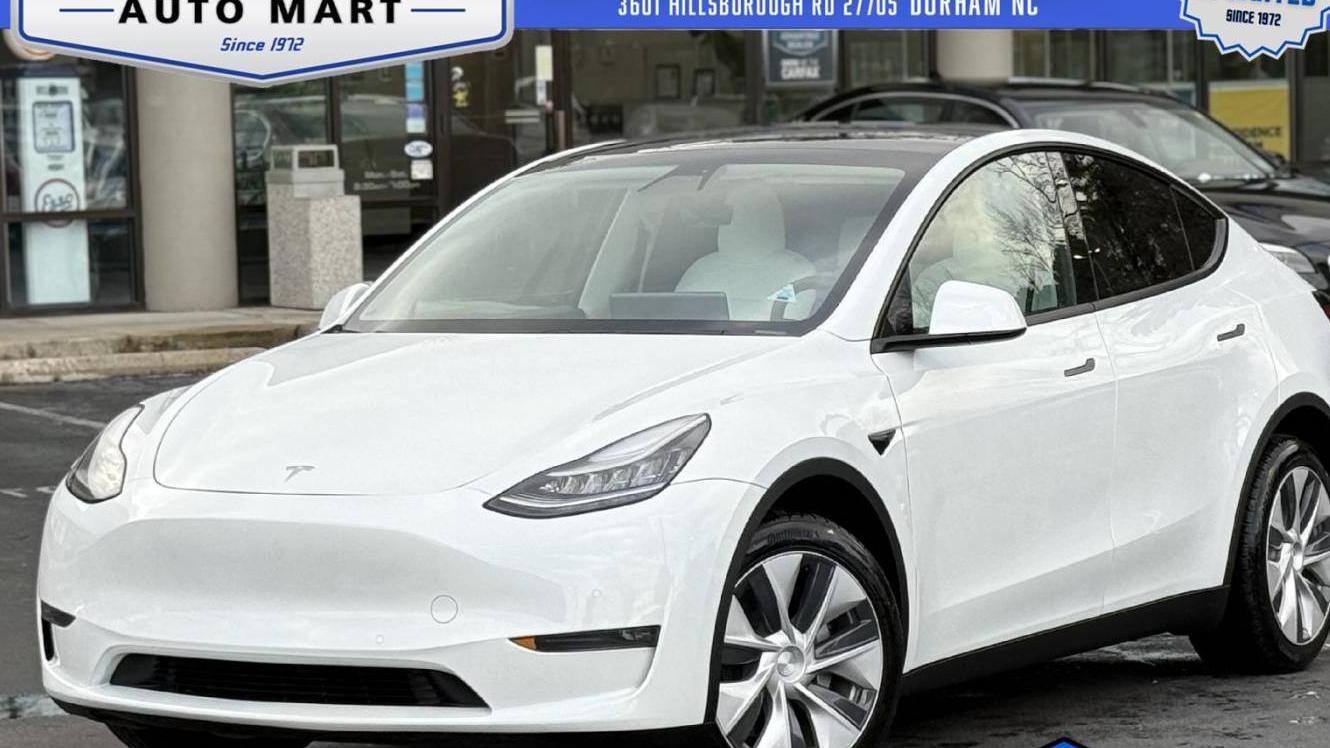 TESLA MODEL Y 2020 5YJYGDEE3LF019917 image